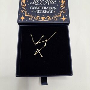 FairyLoot Addie La Rue Constellation Necklace Bookish Fantasy Gift Gold Tone